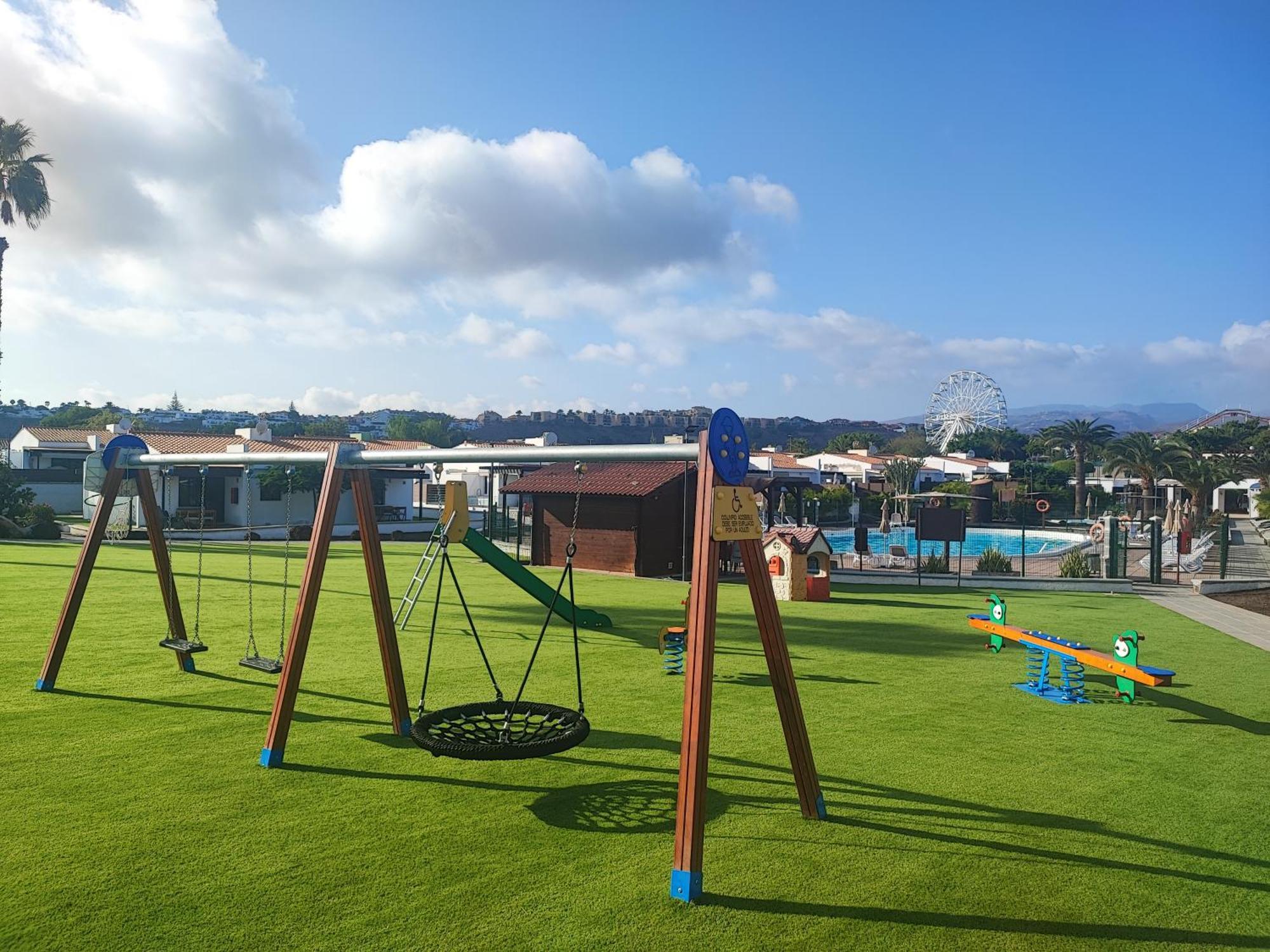 Bungalow Maspalomas Golf Con Jacuzzi, Piscina Y Jardin San Bartolomé Екстериор снимка