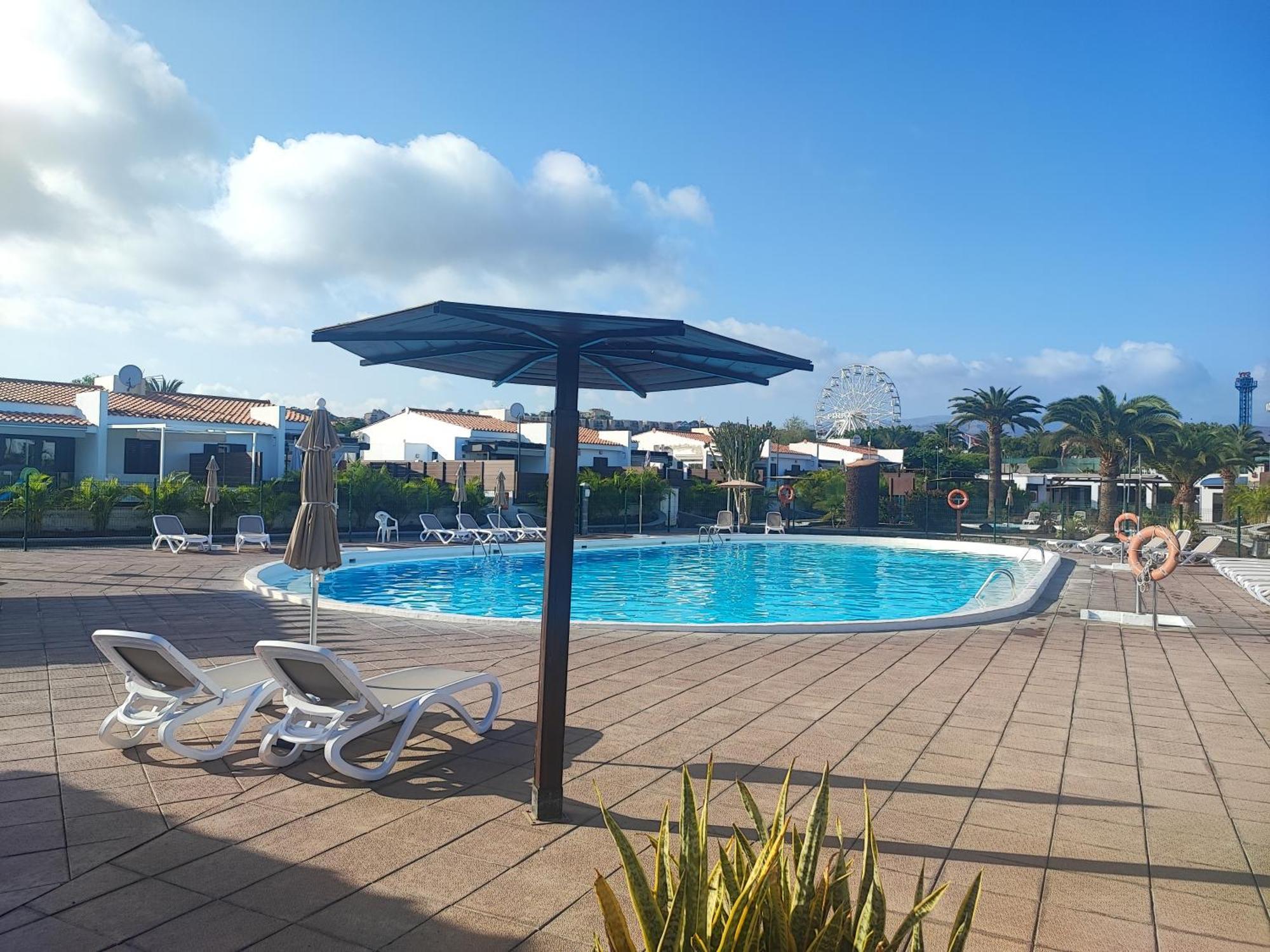 Bungalow Maspalomas Golf Con Jacuzzi, Piscina Y Jardin San Bartolomé Екстериор снимка