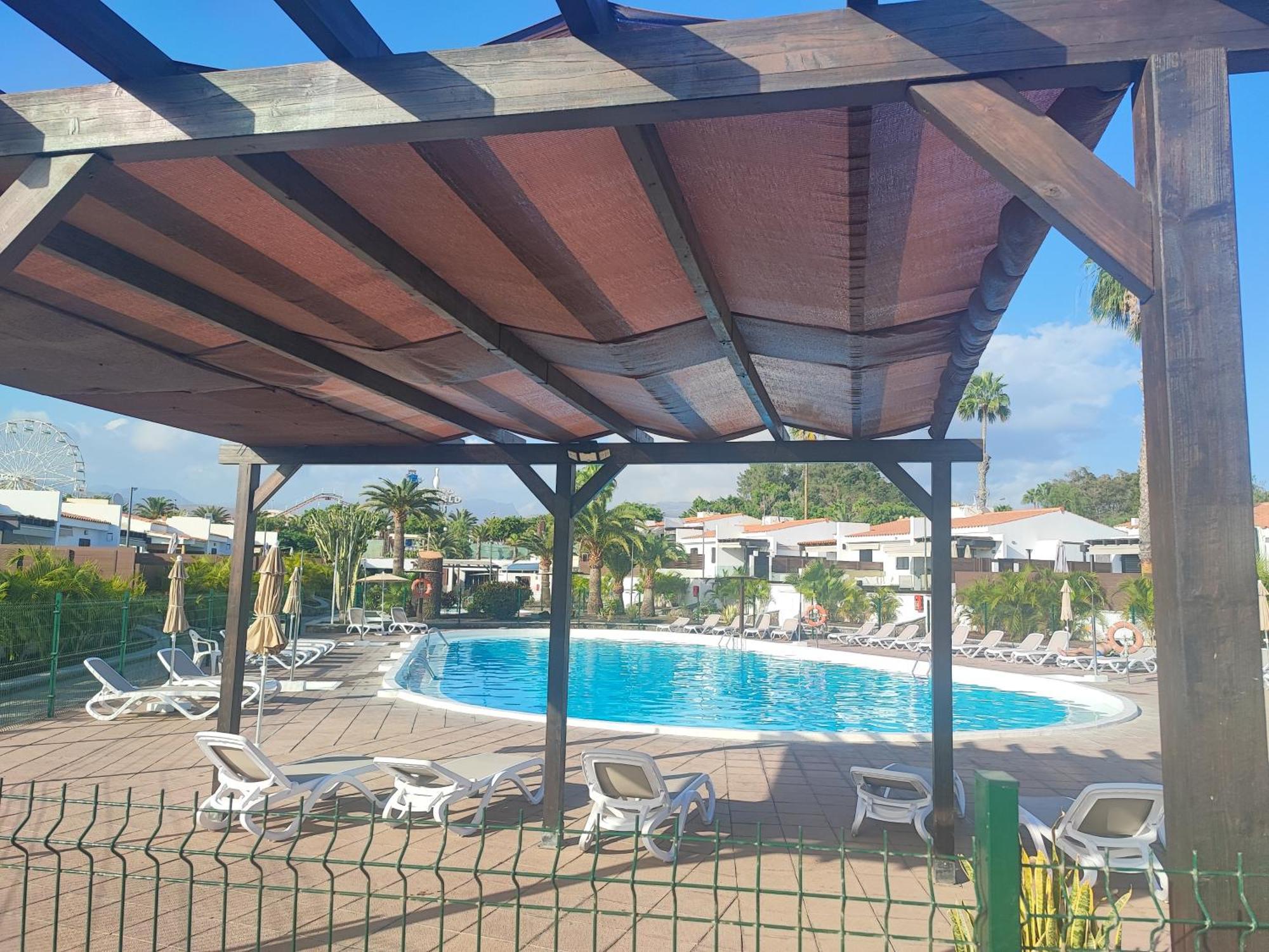 Bungalow Maspalomas Golf Con Jacuzzi, Piscina Y Jardin San Bartolomé Екстериор снимка